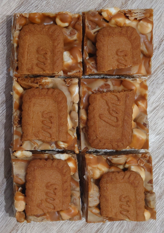 Biscoff Rocky Road