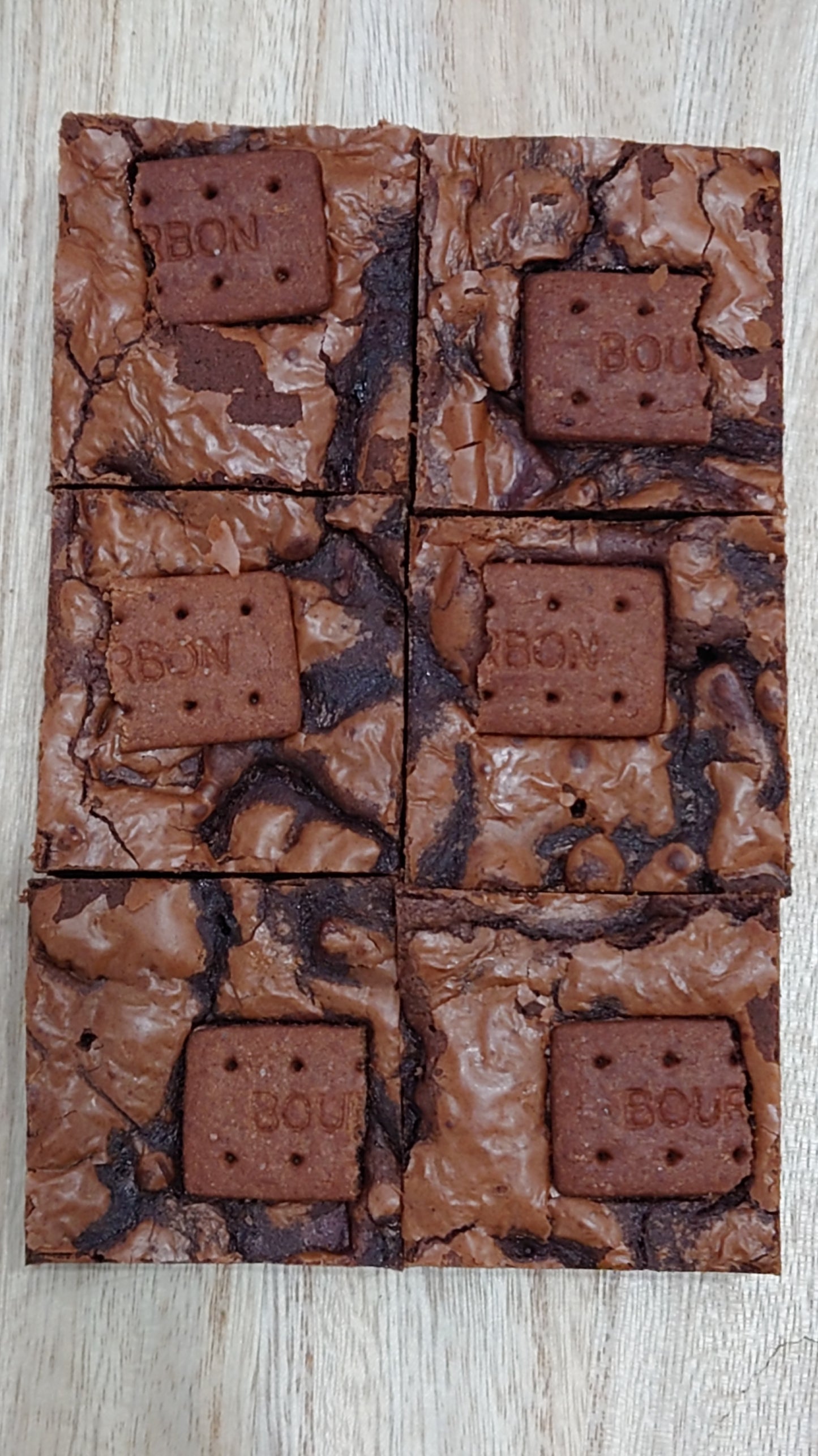 Bourbon Biscuit Brownies