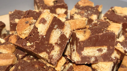 Chocolate Chip Cookie Fudge