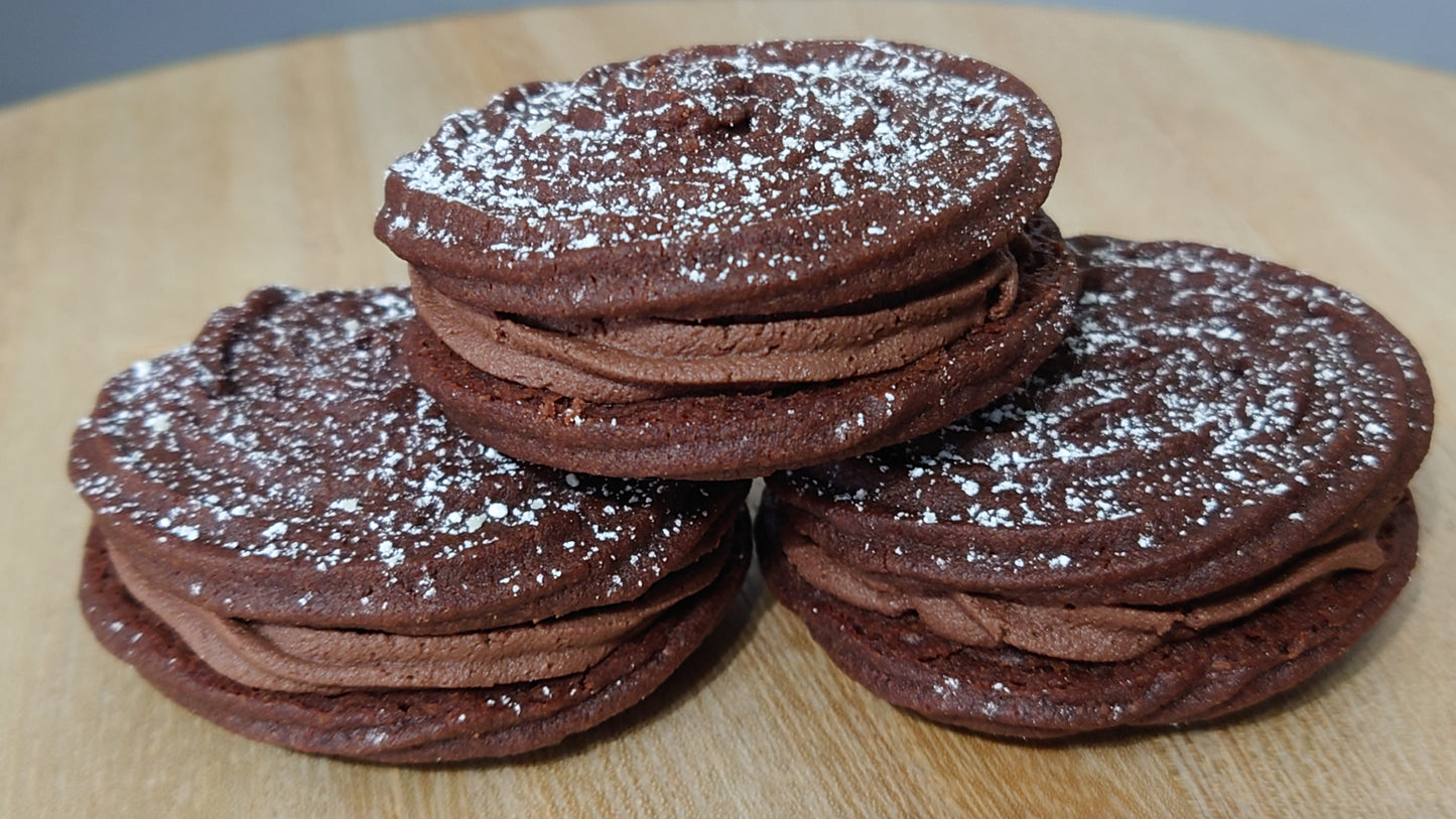 Chocolate & Caramel Whirls