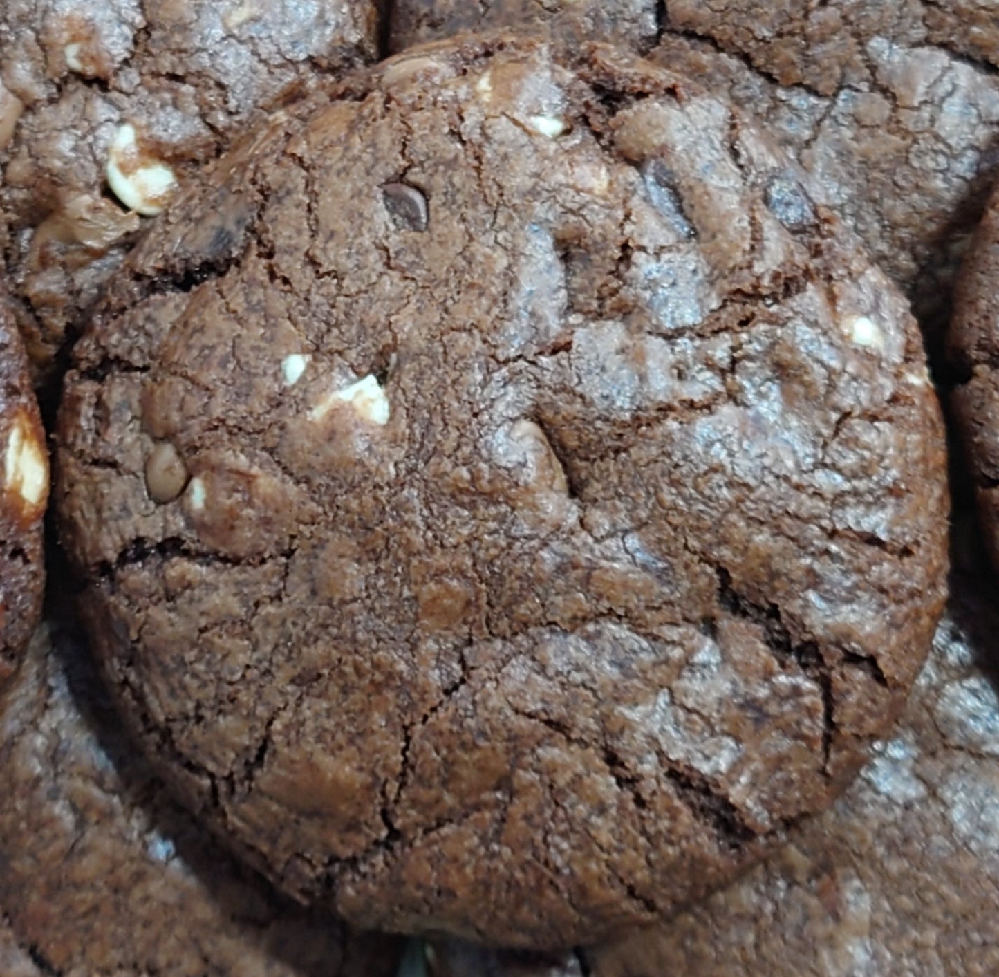 Triple Chocolate Chip Cookies