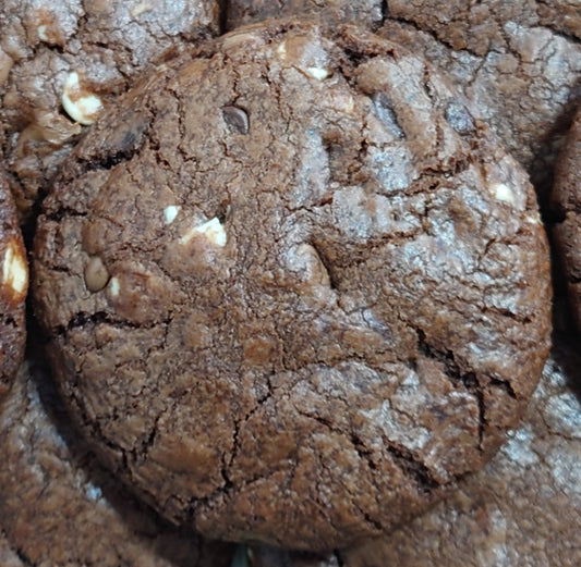 Triple Chocolate Chip Cookies