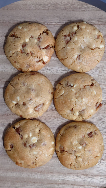 White Chocolate Fudge NYC Cookies