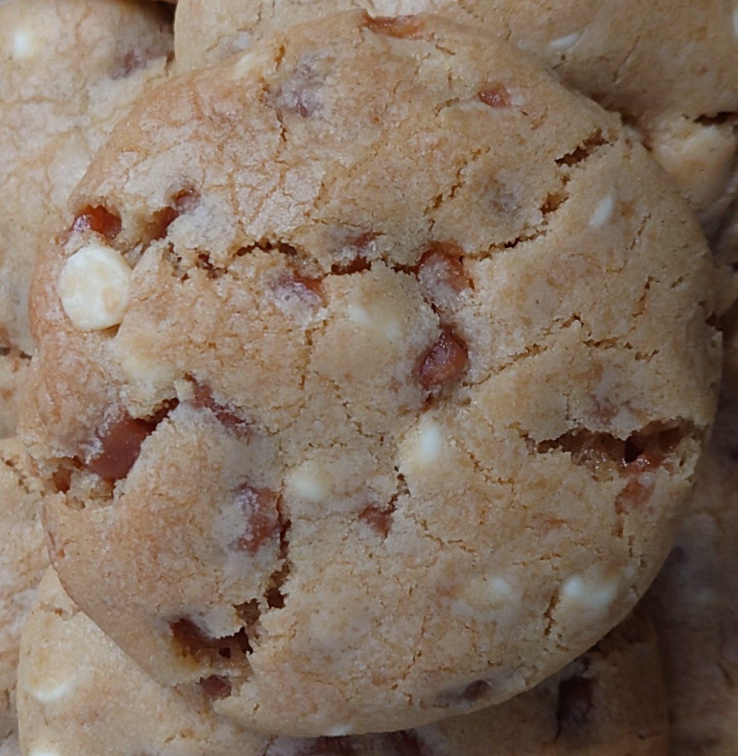 White Chocolate Fudge NYC Cookies